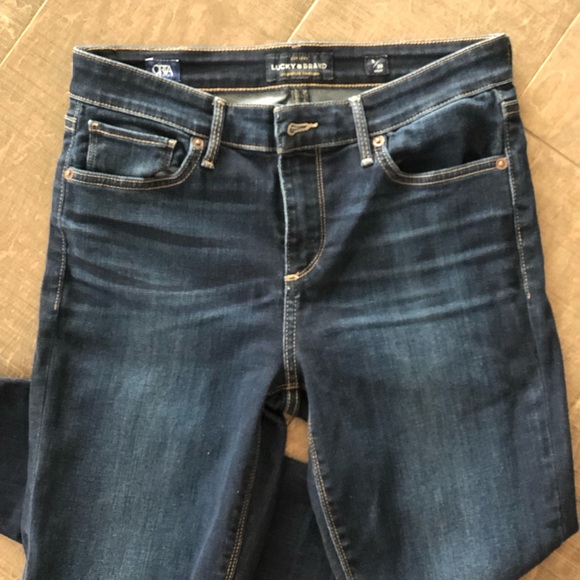 Lucky Brand Skinny leg Jean size 6/28 ankle - Picture 4 of 5